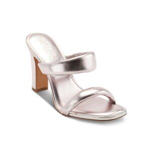 DKNY Womens Selene Double Band Dress Sandals Dusty Rose Gold Size 8.5 NEW
